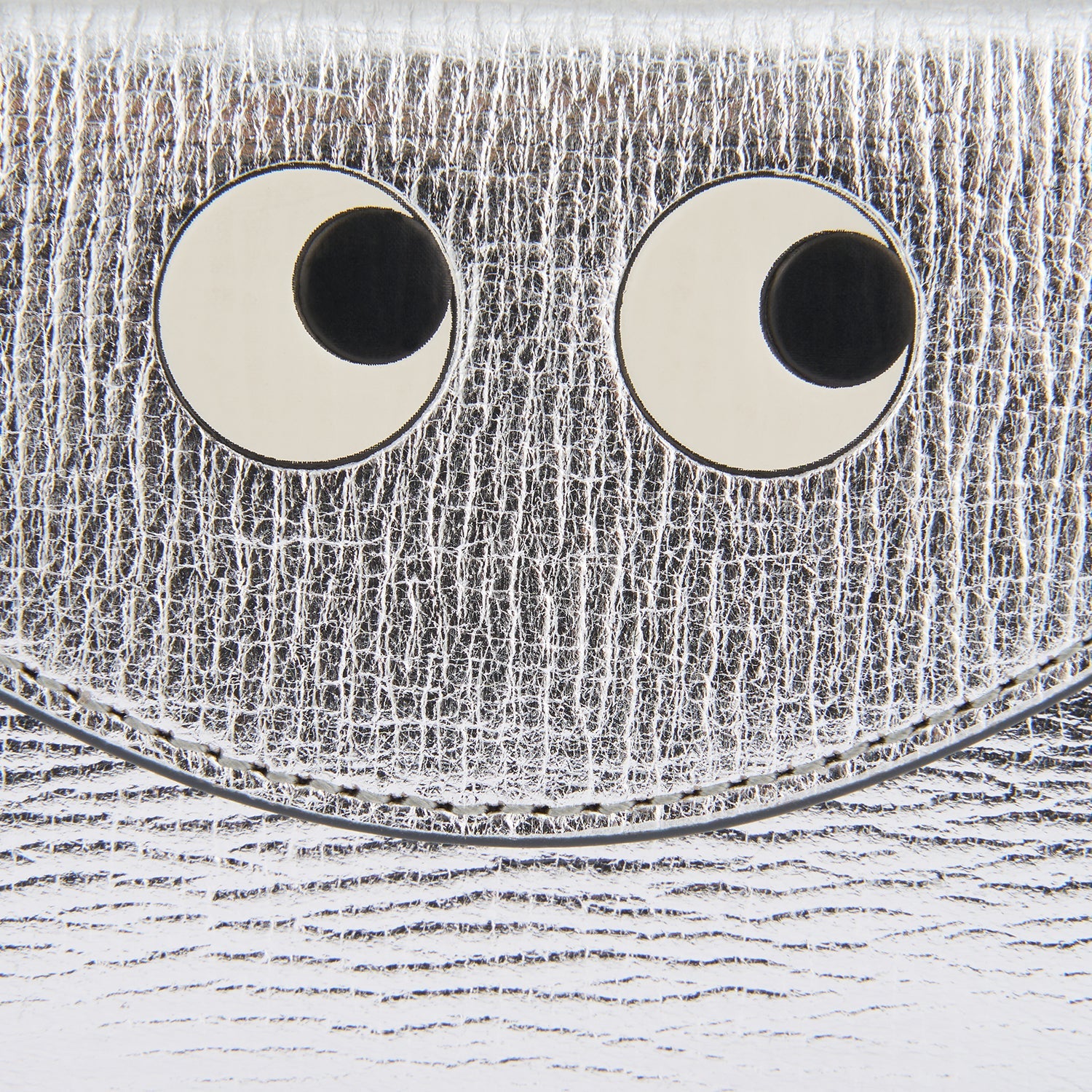 Anya Hindmarch Envelope Card Case Mage Safe in Silver