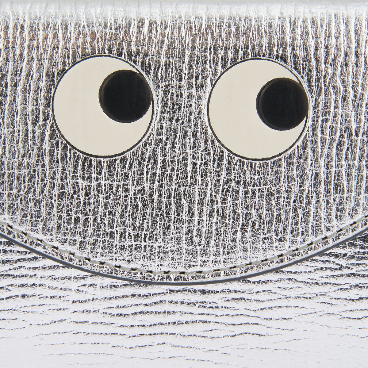 Anya Hindmarch Envelope Card Case Mage Safe in Silver