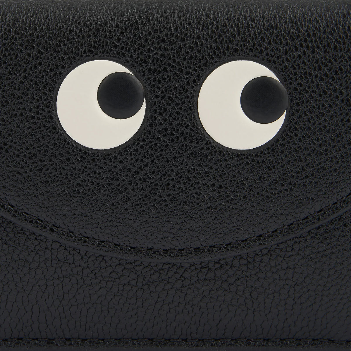 Anya Hindmarch Envelope Card Case Mag Safe in Black
