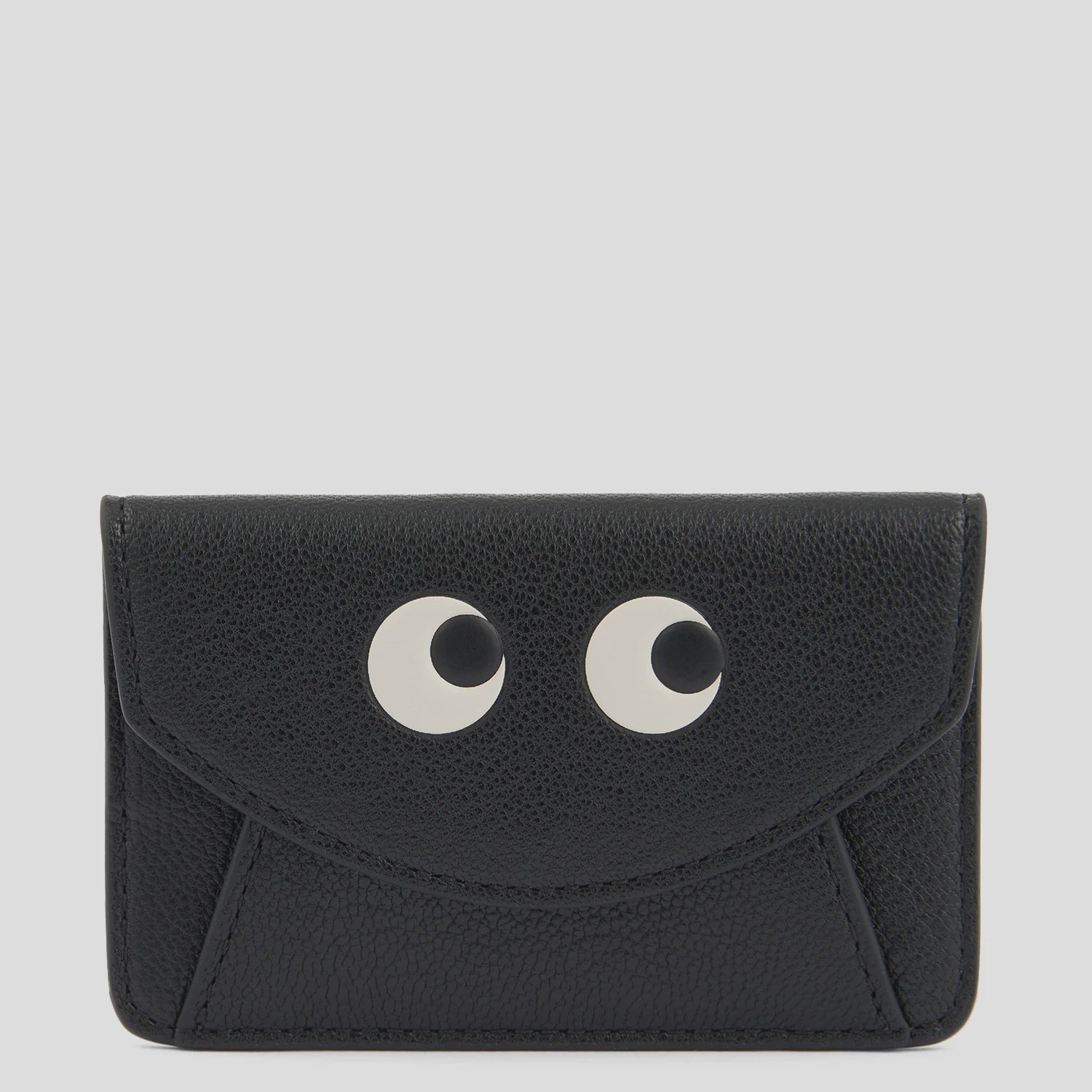 Anya Hindmarch Envelope Card Case Mag Safe in Black