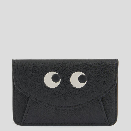 Anya Hindmarch Envelope Card Case Mag Safe in Black