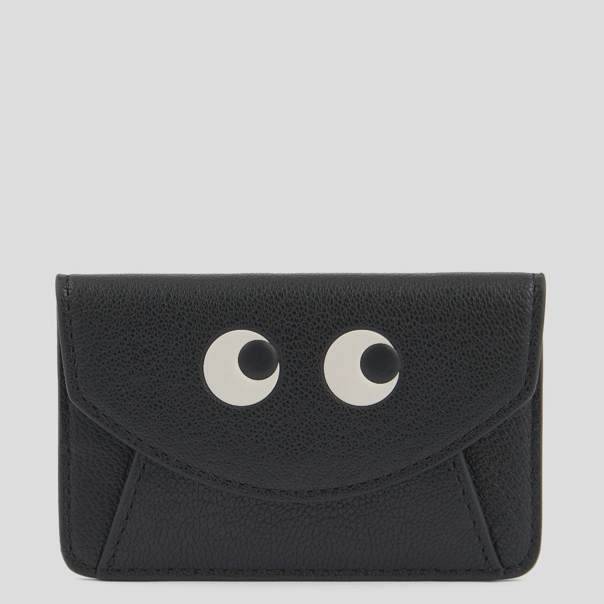 Anya Hindmarch Envelope Card Case Mag Safe in Black