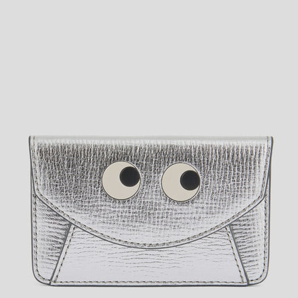 Anya Hindmarch Envelope Card Case Mage Safe in Silver