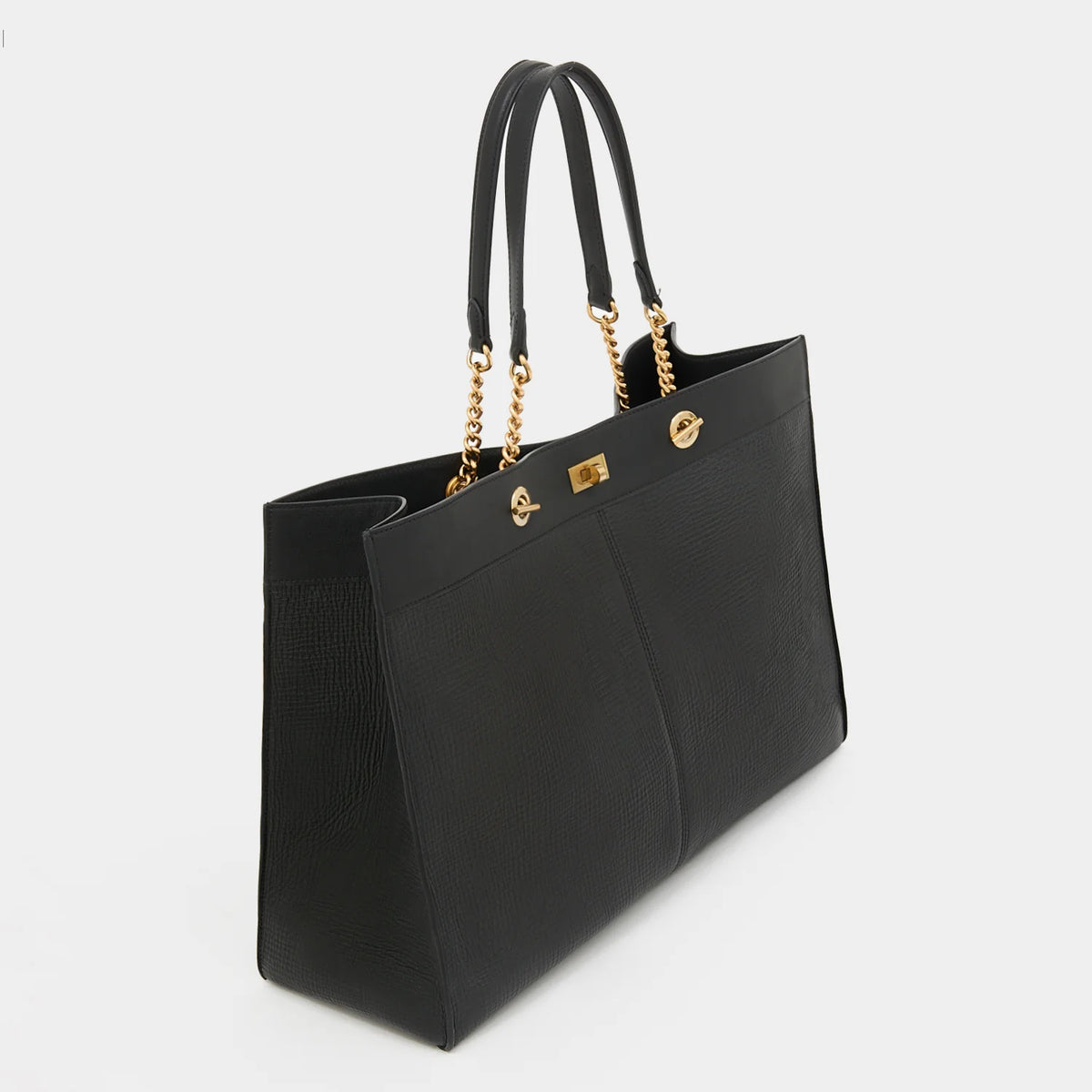 Anya Hindmarch Mortimer Tote Eyelet in Black