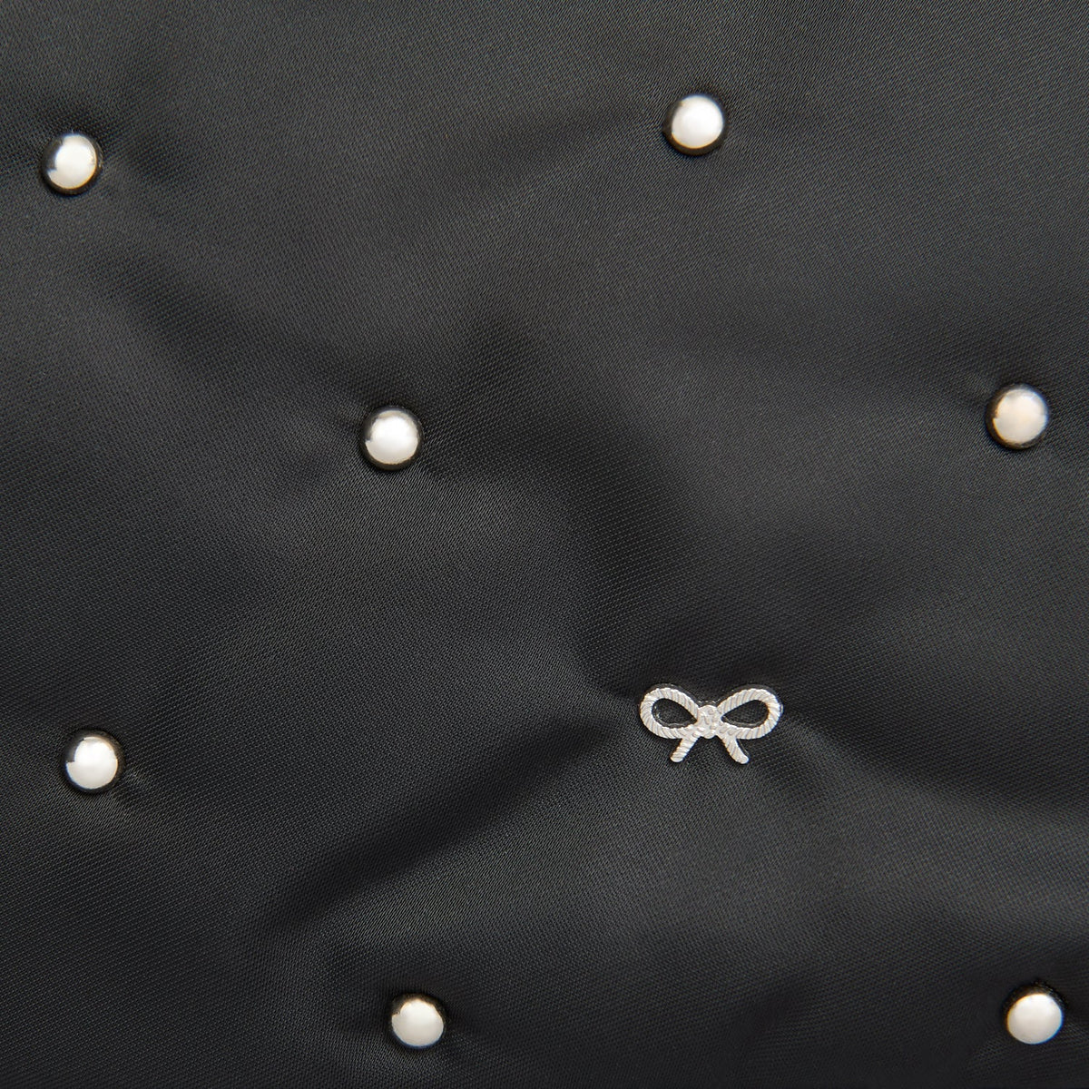 Anya Hindmarch Important Things Studs in Padded Satin