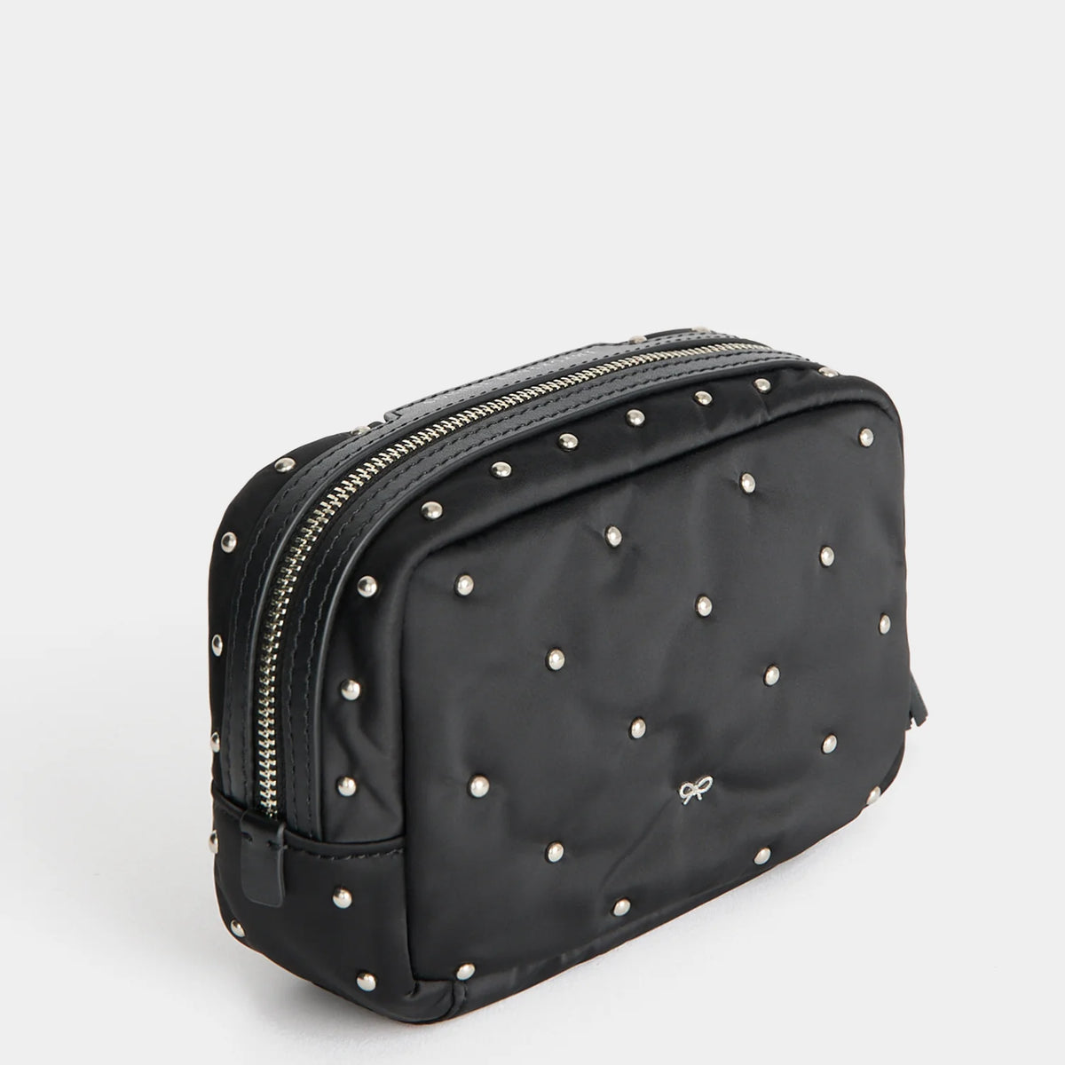 Anya Hindmarch Important Things Studs in Padded Satin
