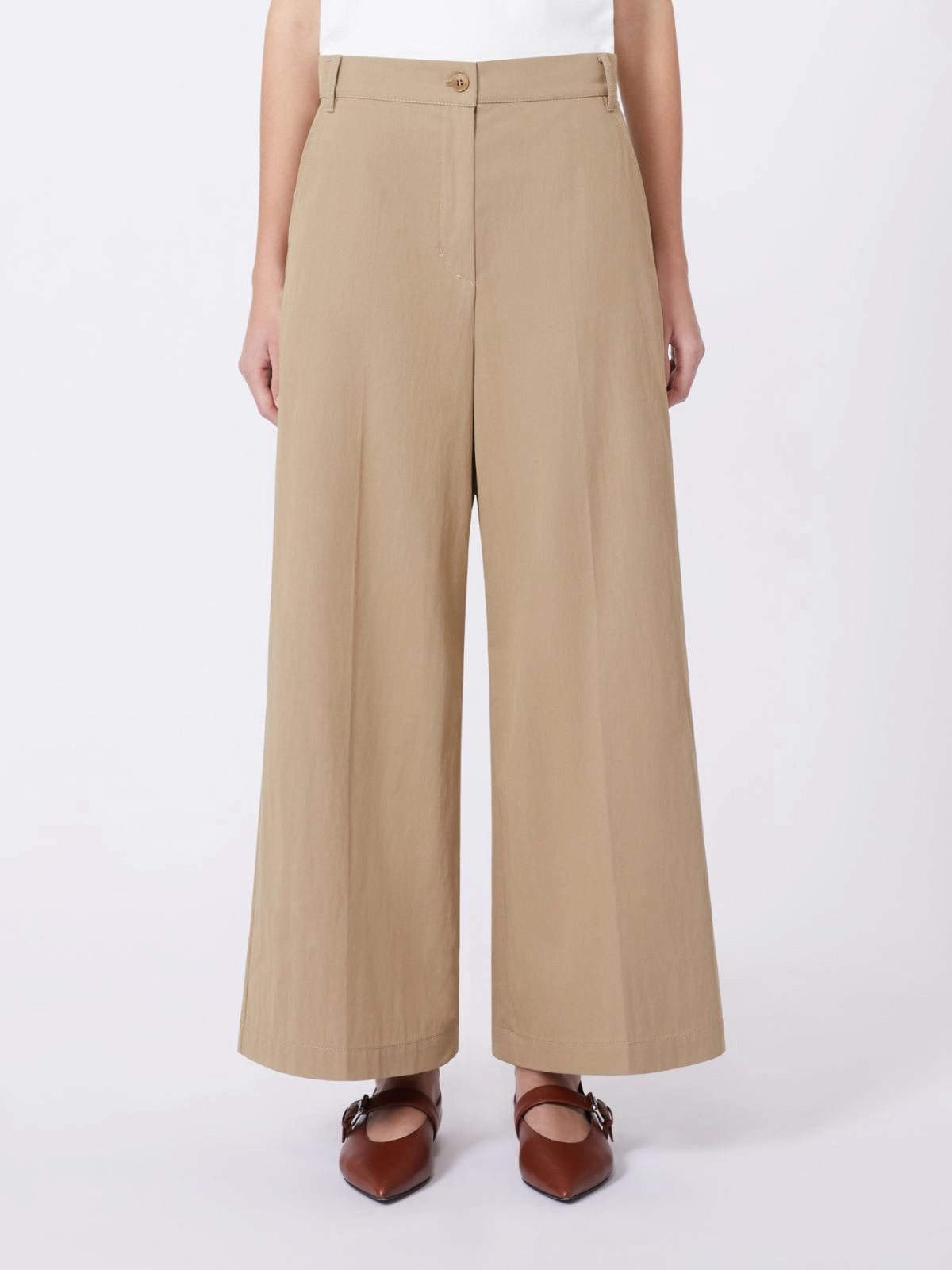 Weekend Maxmara Ronco Trousers in Hazelnut