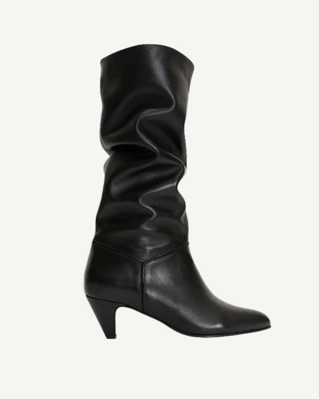 Anonymous Copenhagen Jasmina 50 Stiletto Long Boot - Black