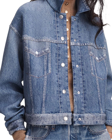 Rag & Bone RB Miramar Mallow Trucker - Sutton