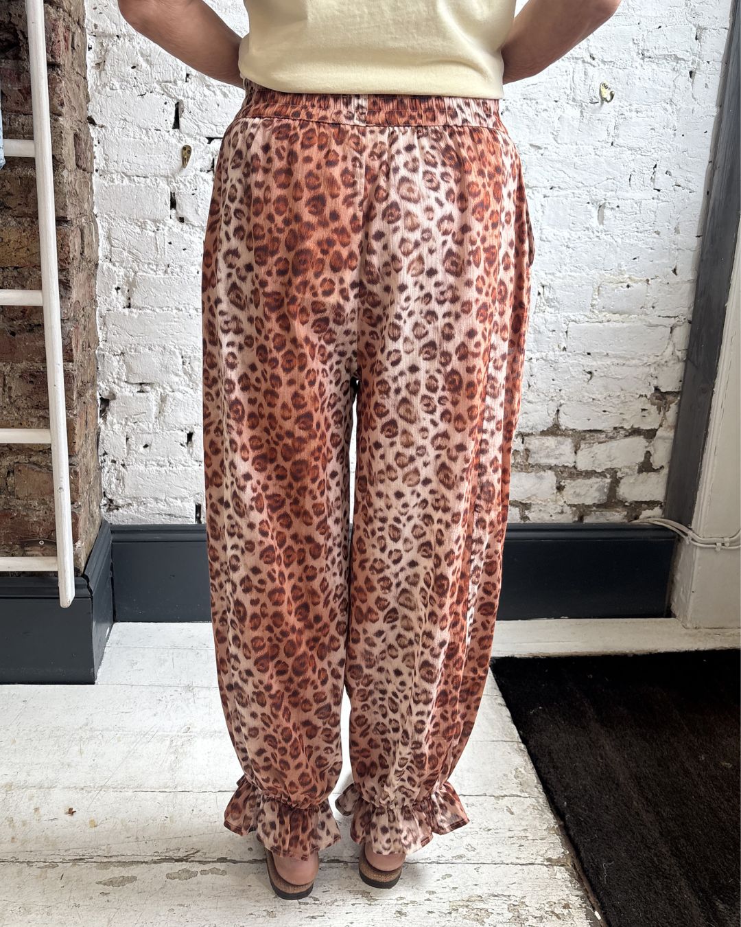 Primrose Park Ruby Trouser - Leopard
