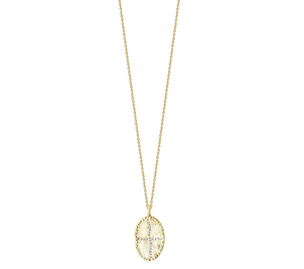 LH Bazille Long Necklace in White