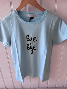 You added <b><u>Bella Freud Bye Bye Classic T Shirt in Pale Blue</u></b> to your cart.