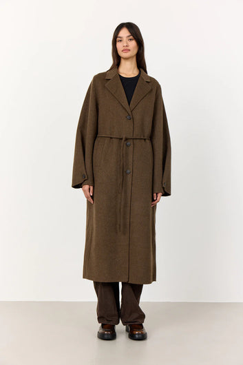 Levete Room Owa 33 Coat in Brown