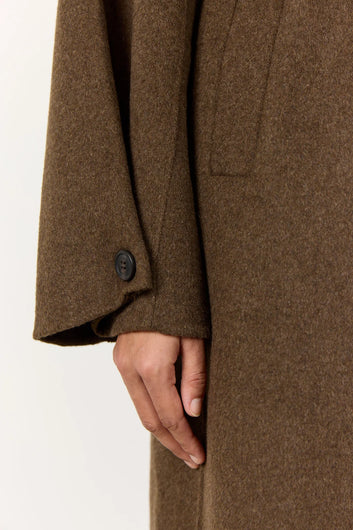 Levete Room Owa 33 Coat in Brown