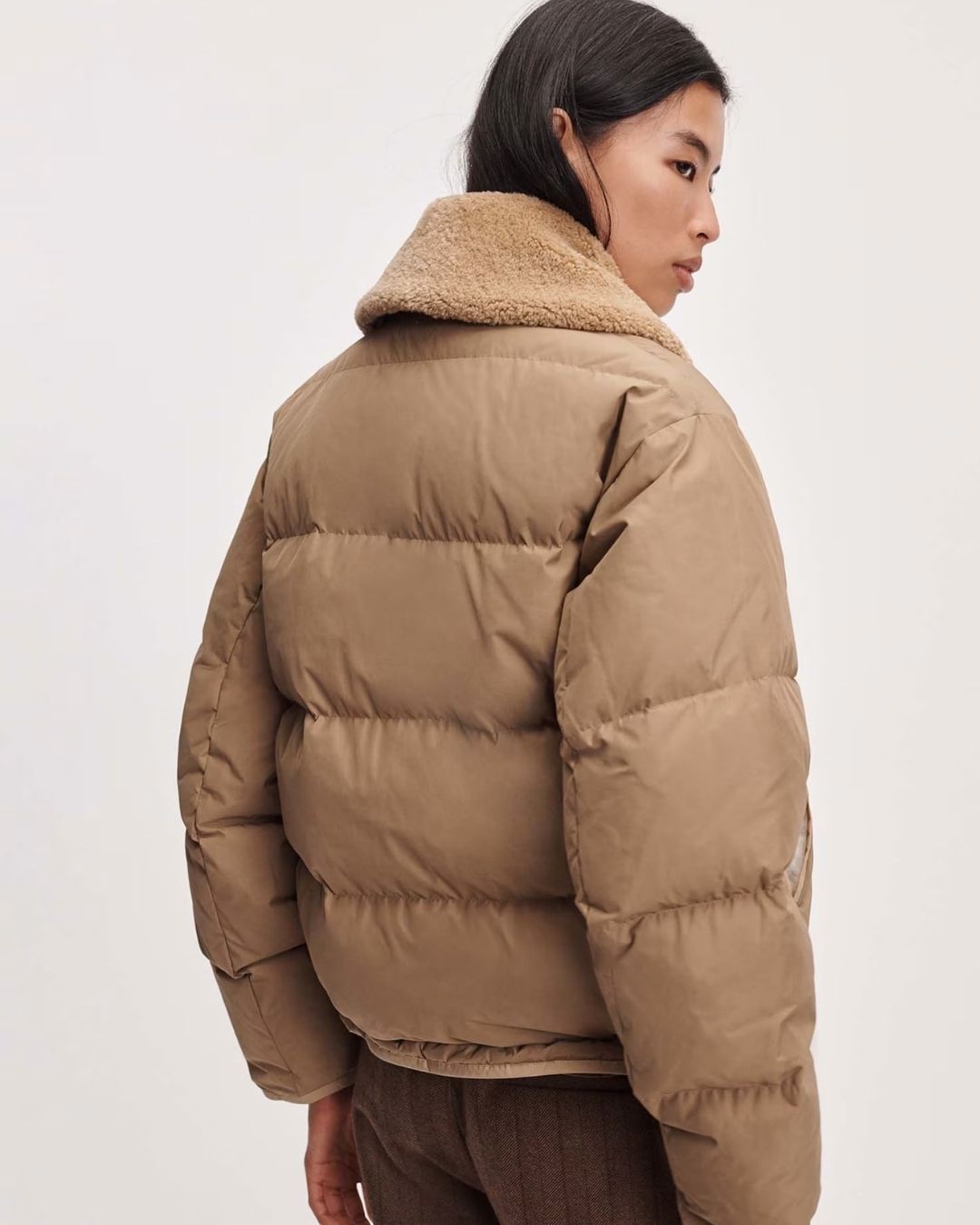 Rag & Bone Angie Puffer Jacket - Khaki