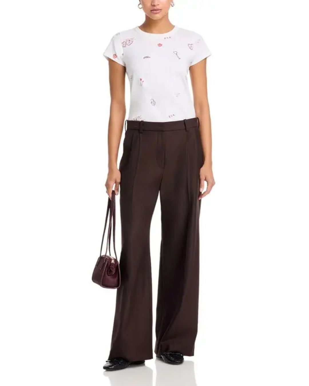 Rag & Bone All Over Valentines Tee