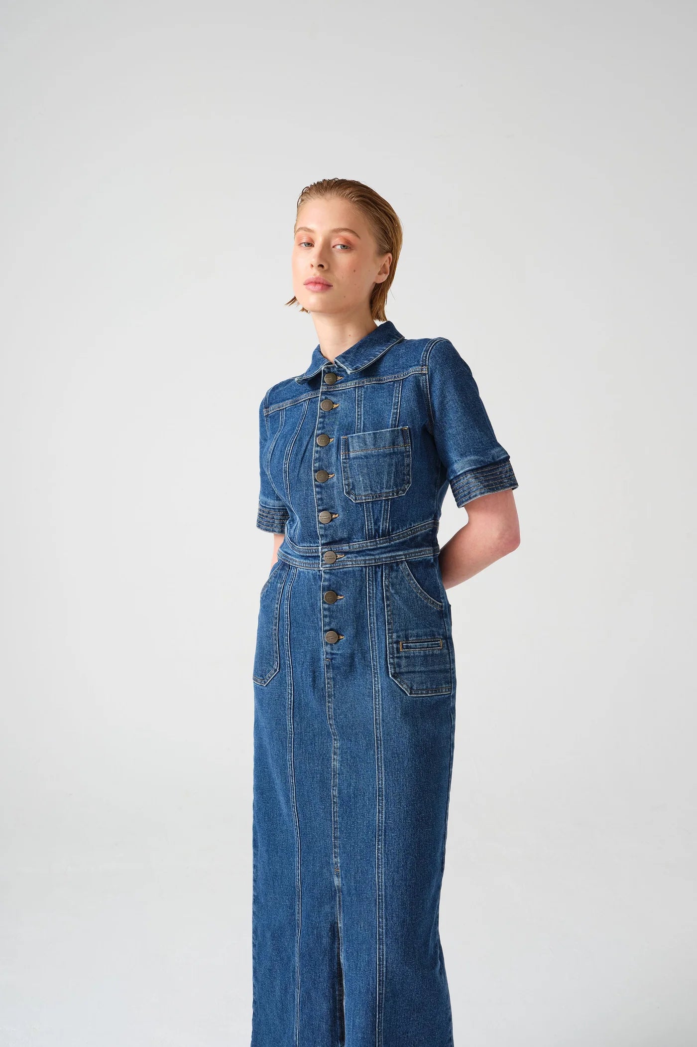 S&M Maddox Dress in Idaho Vintage