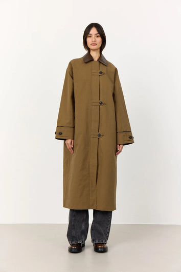 Levete Room Maggie Coat in Olive