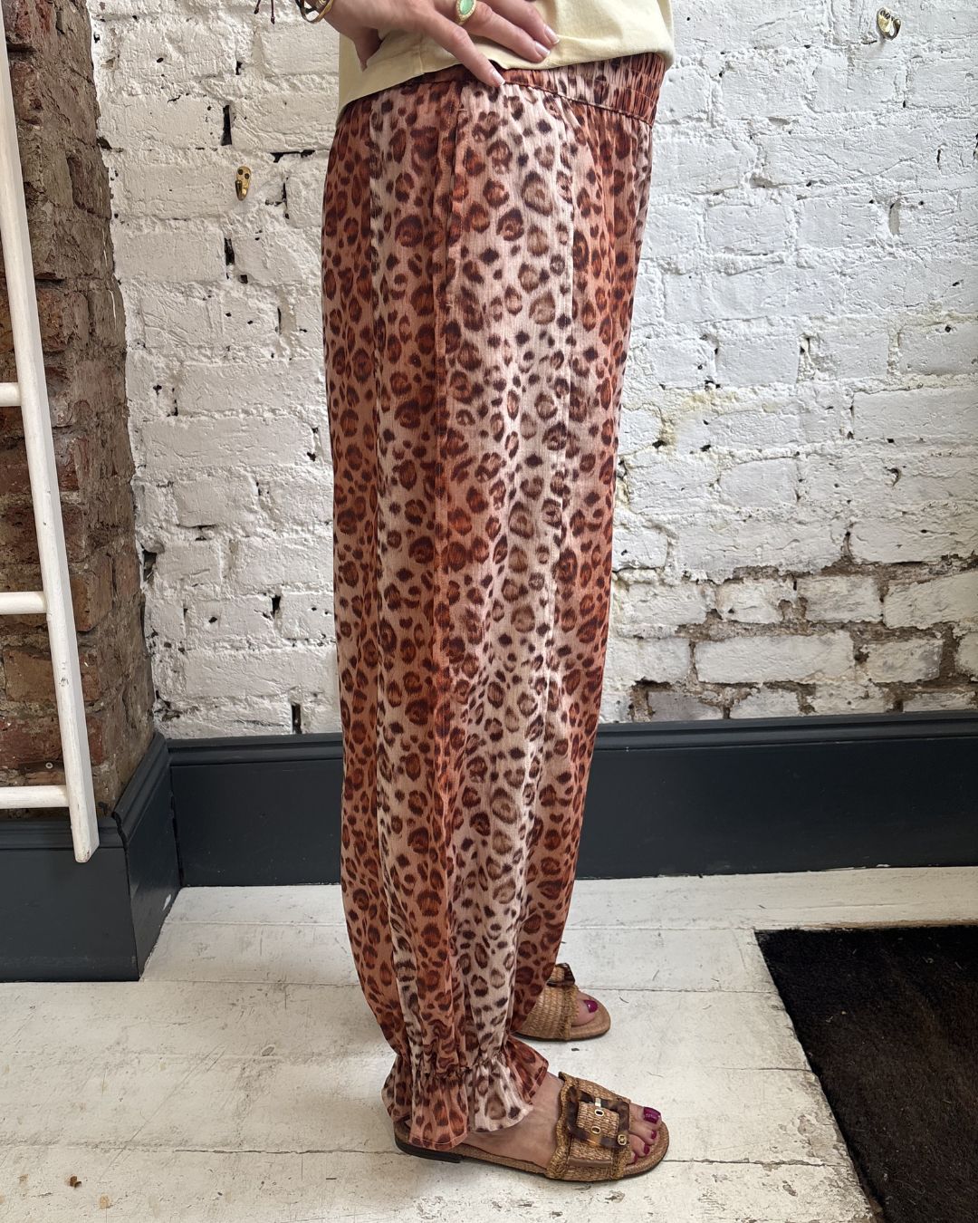 Primrose Park Ruby Trouser - Leopard