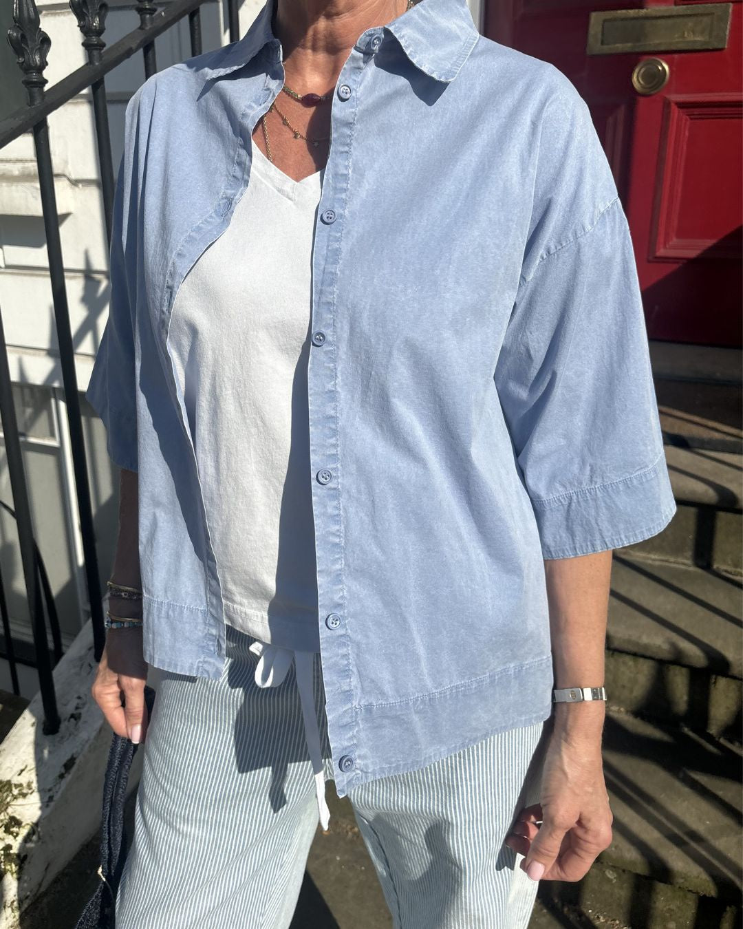 Crossley Peril Short Sleeve Shirt – Riverside Stone Wash