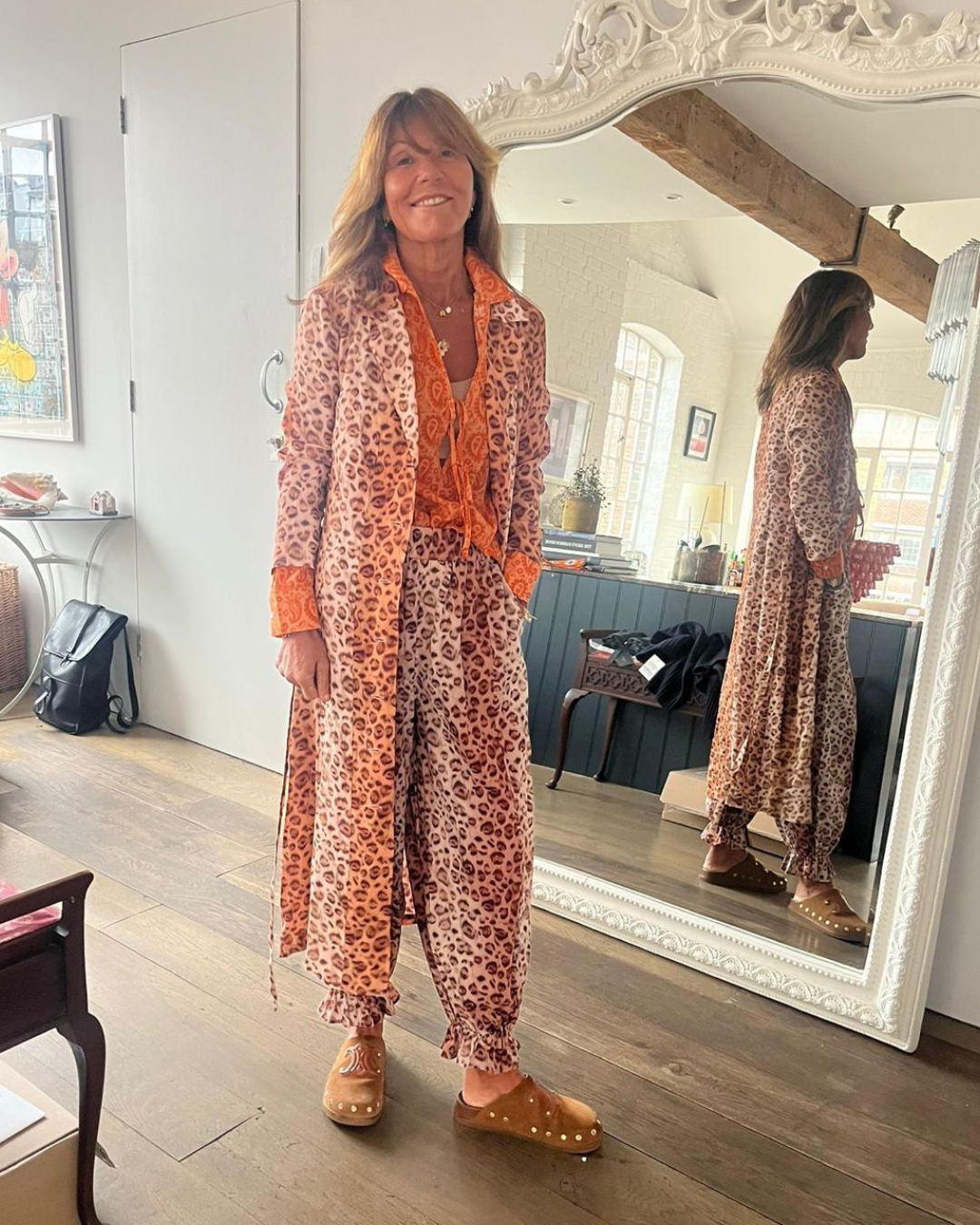 Primrose Park Eli Dress in Leopard