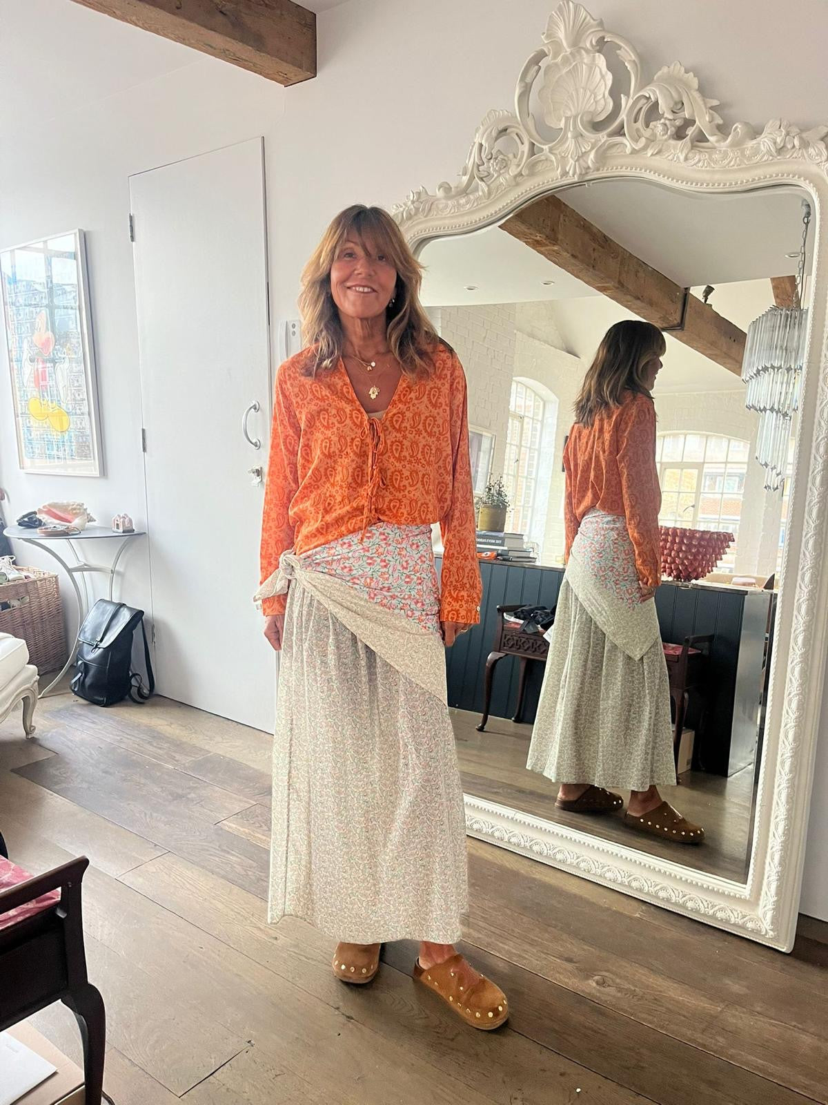 Primrose Park Eve Shirt in Paisley