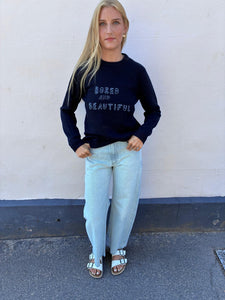You added <b><u>Bella Freud Beautiful Jumper in Navy</u></b> to your cart.