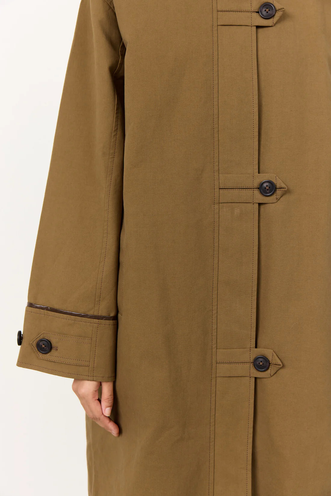Levete Room Maggie Coat in Olive