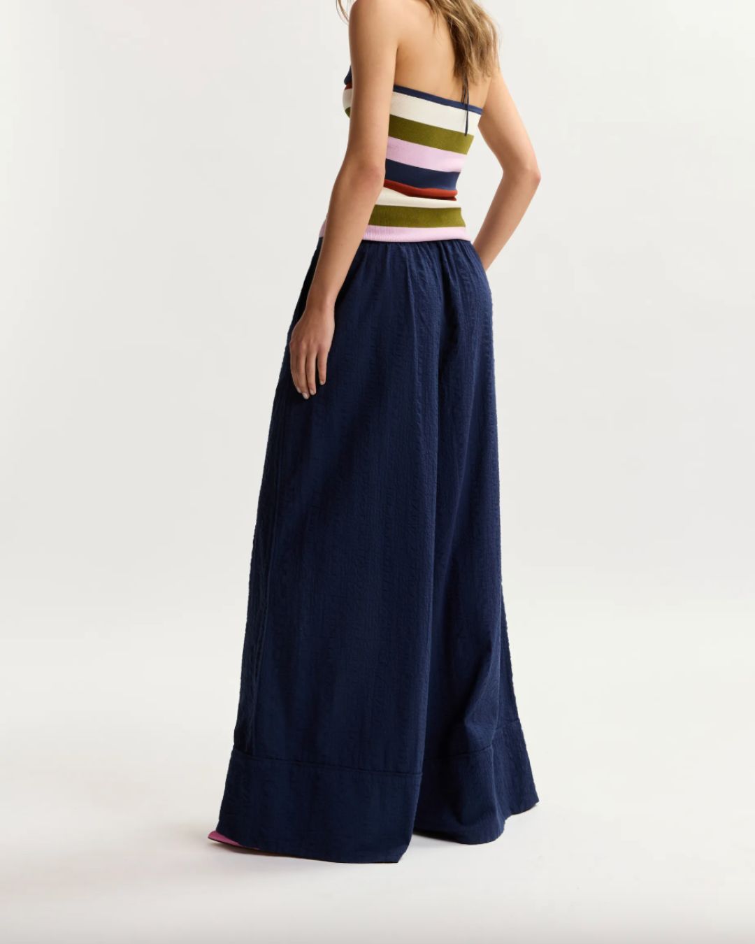 Essentiel Antwerp Jomery Wide Pants - Patriot Blue