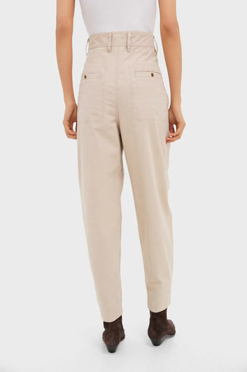 Marant Etoile Kiana Pants in Ecru