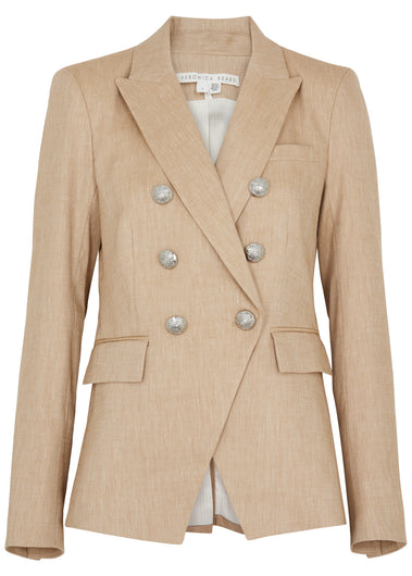 VB Miller Dickey Jacket in Khaki Melange
