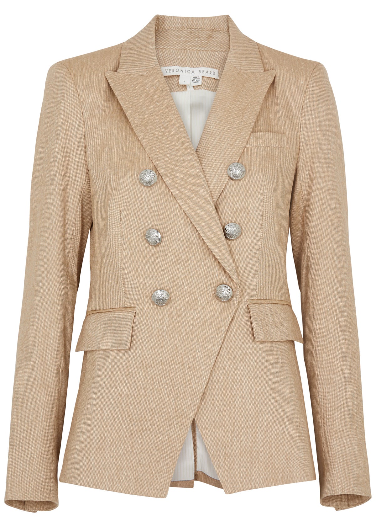 VB Miller Dickey Jacket in Khaki Melange