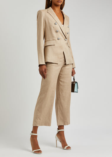 VB Miller Dickey Jacket in Khaki Melange