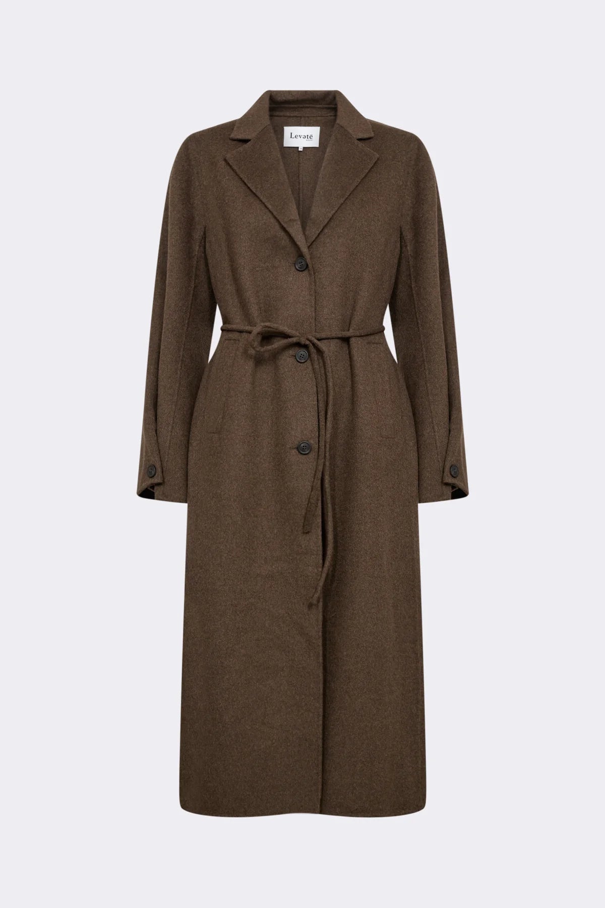 Levete Room Owa 33 Coat in Brown
