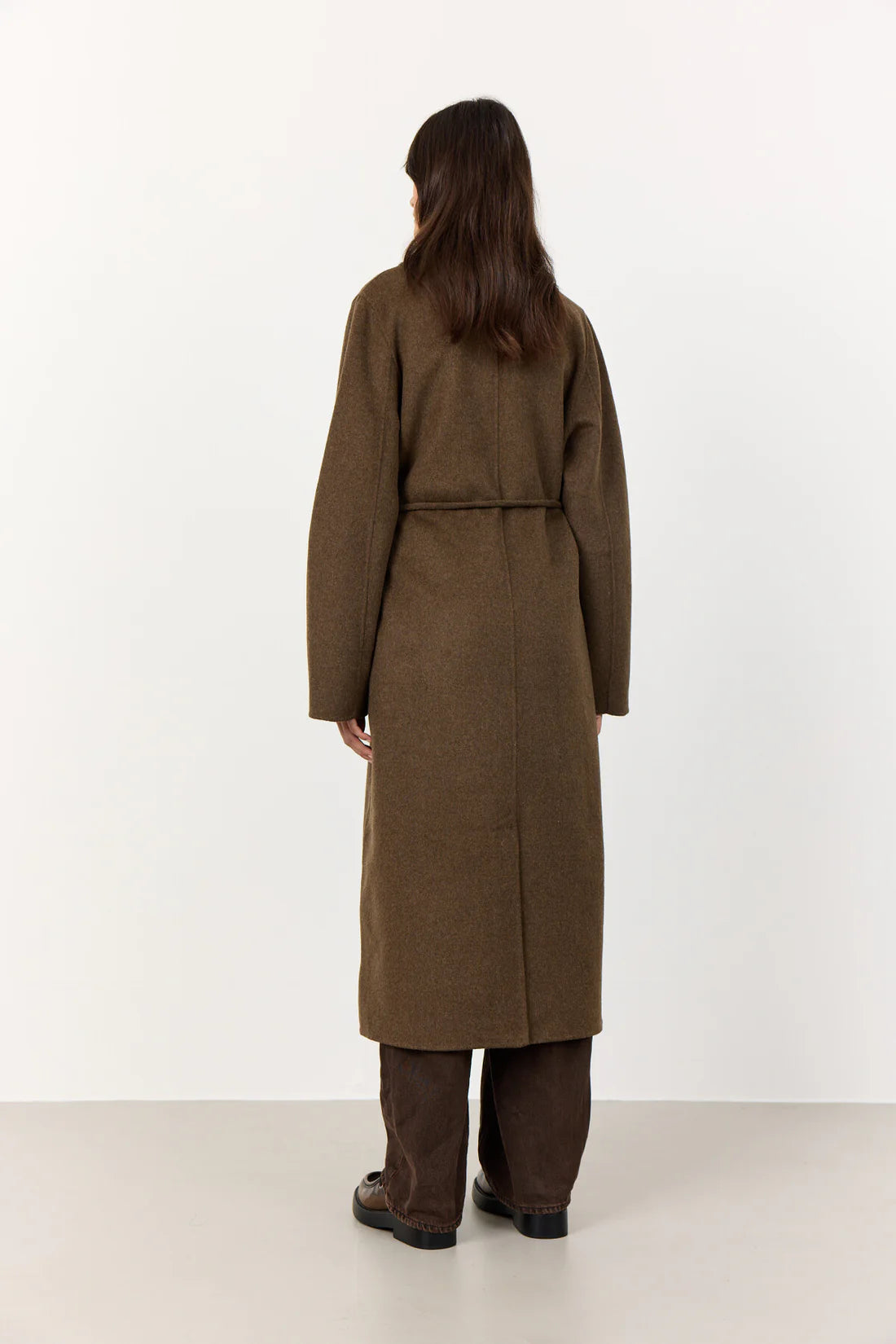 Levete Room Owa 33 Coat in Brown