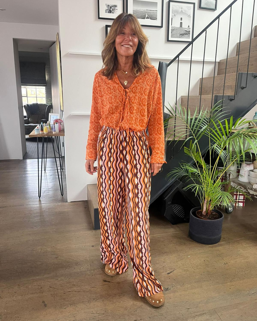 Primrose Park Kylie Trousers in Waves