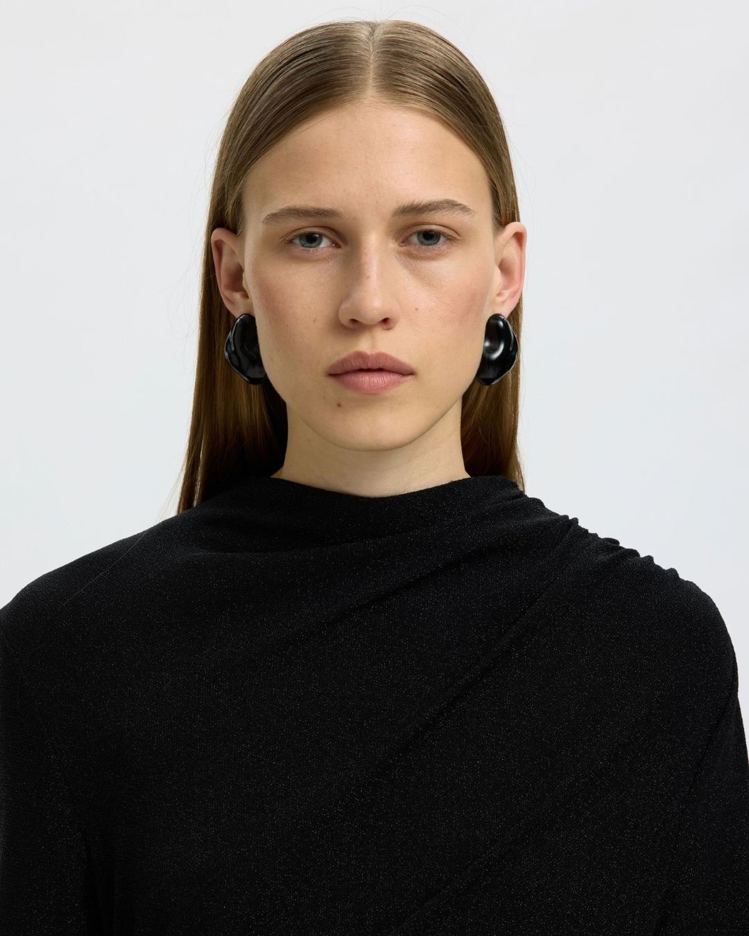 SELECTED Nori LS Dress - Black