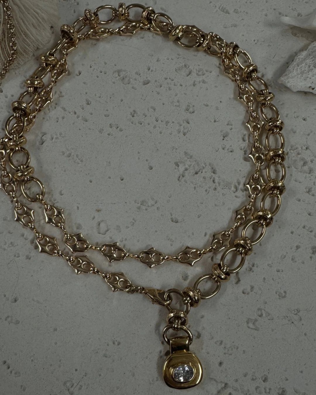 By Alona Marianne Necklace - Gold