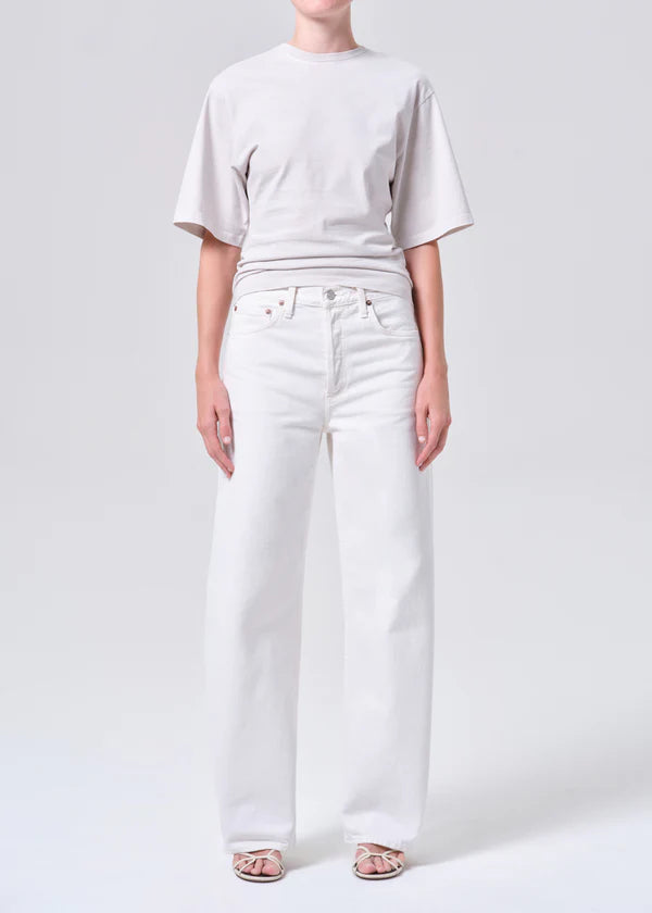 Agolde Arc Jean - Chalk White