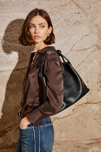 RAILS Abbey Shirt in Espresso