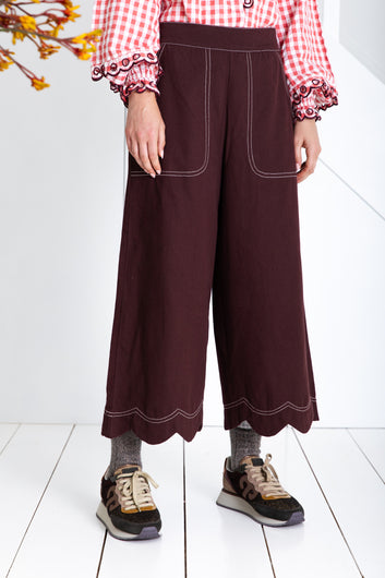 Bonte Aide Trousers in Chocolate