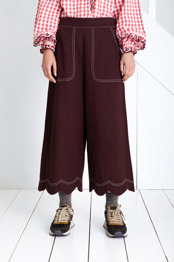 Bonte Aide Trousers in Chocolate