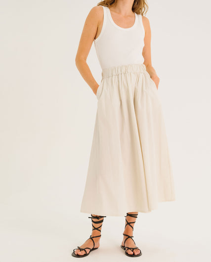 Tinsels Alex Skirt in Chalk