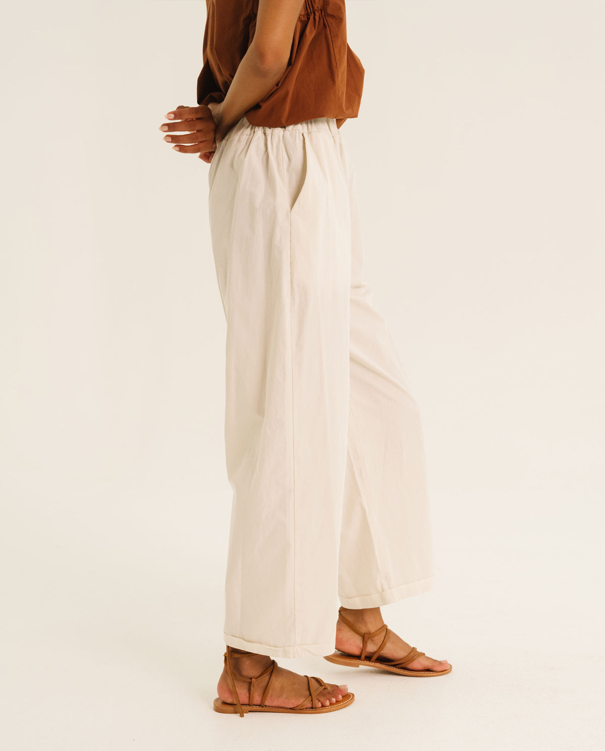 Tinsels Alistair Trousers in Chalk