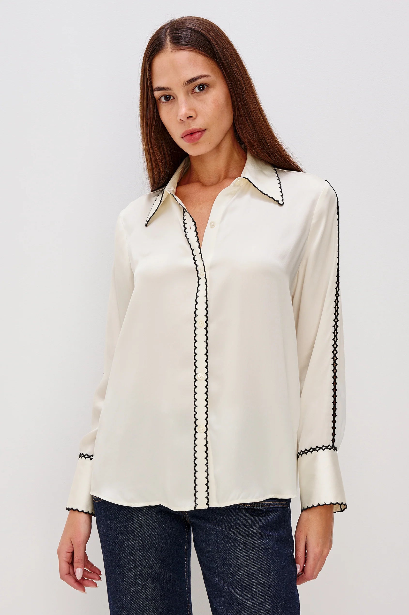 Rails Aloise Shirt in Ivory