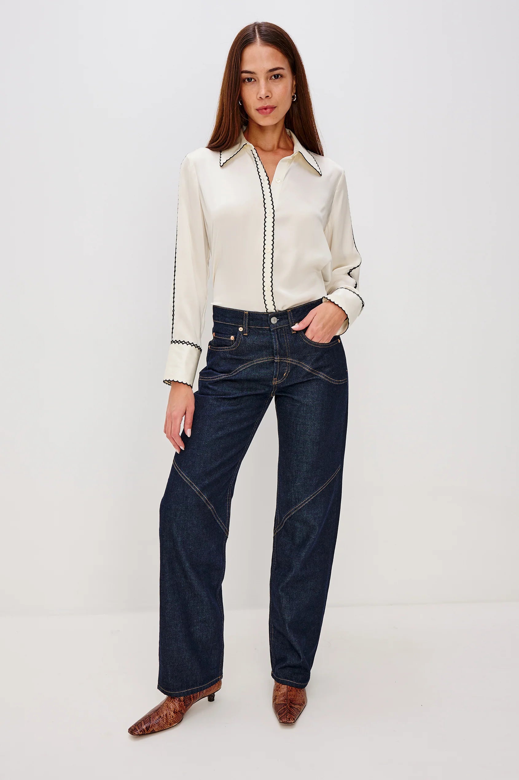 Rails Aloise Shirt in Ivory