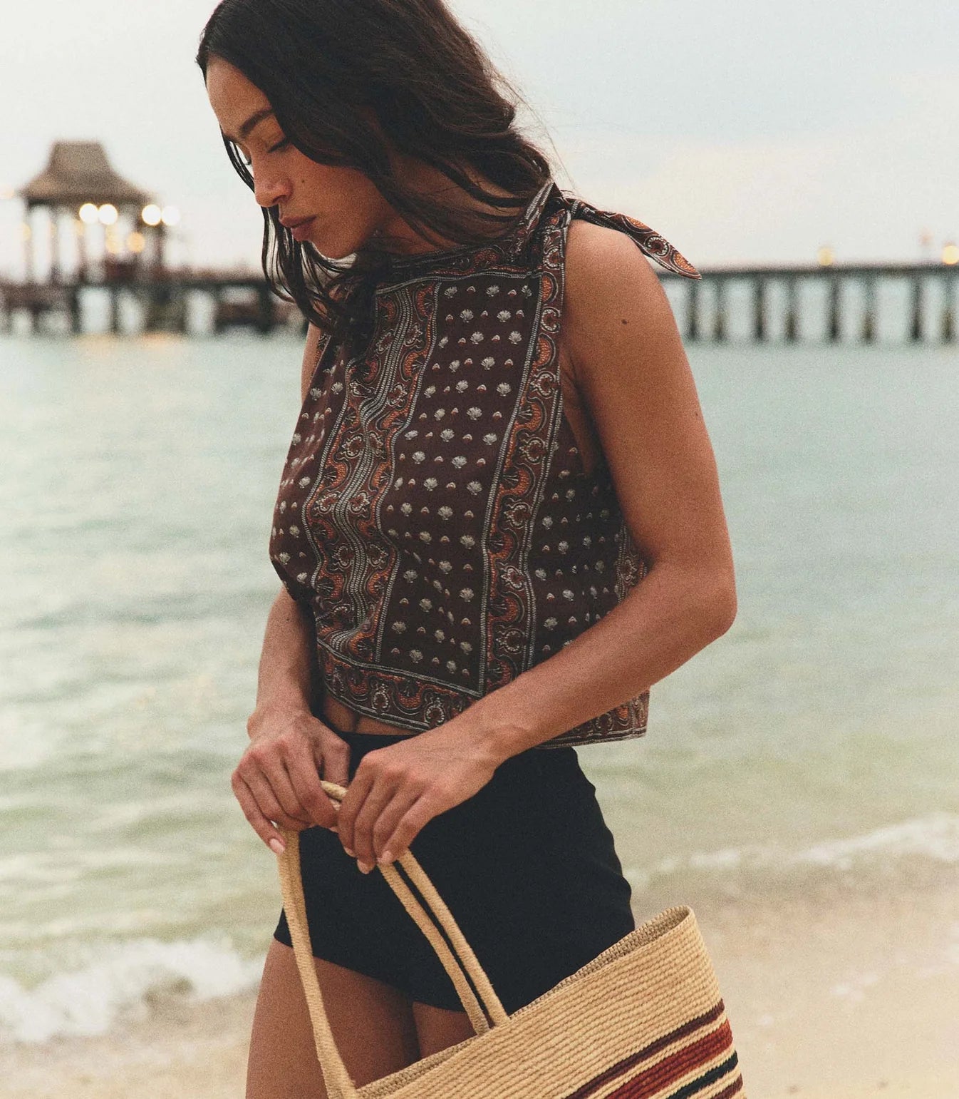 DÔEN Amalia Top - Terre Foulard de la Mer