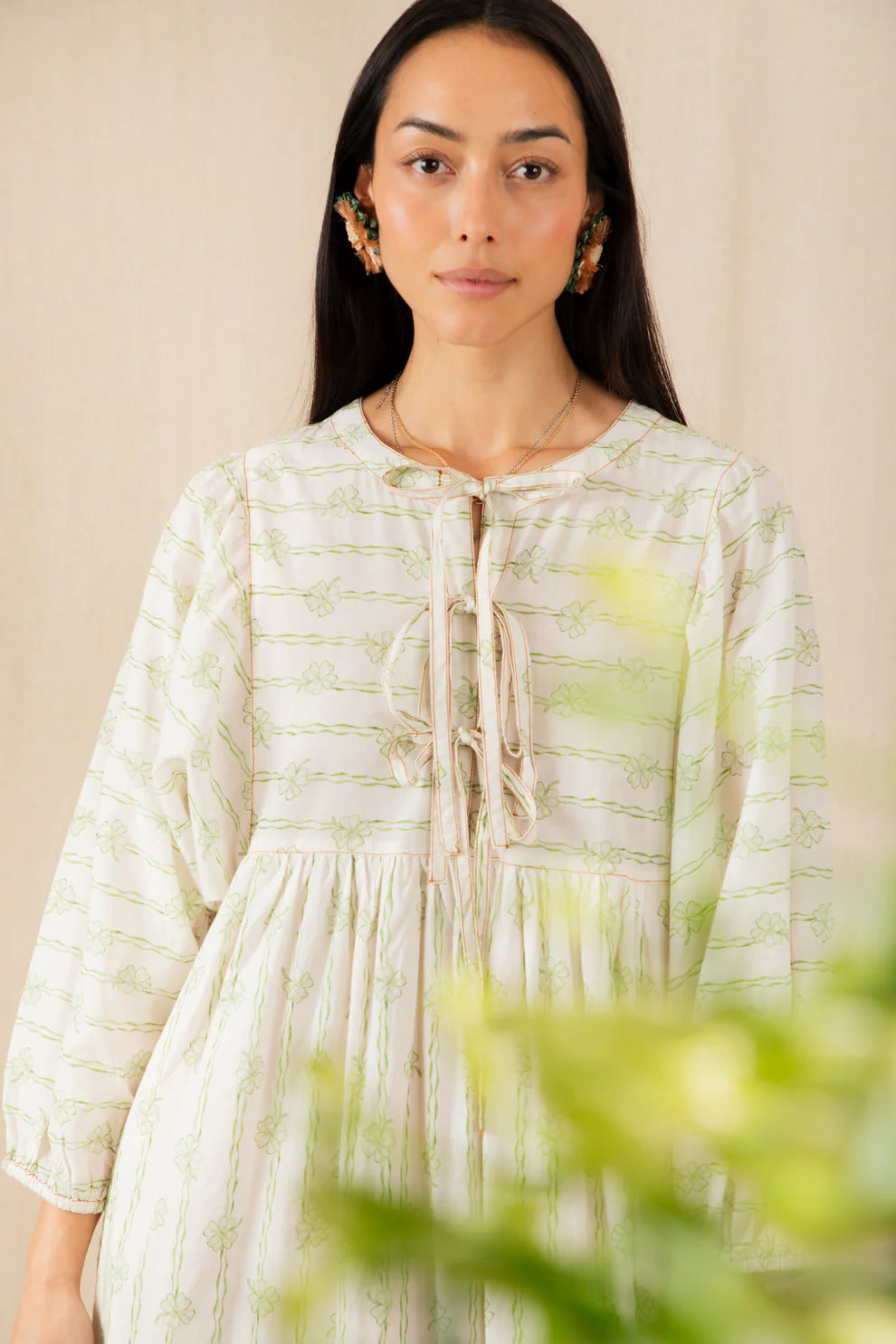 BONTE Amber Dress in Clover