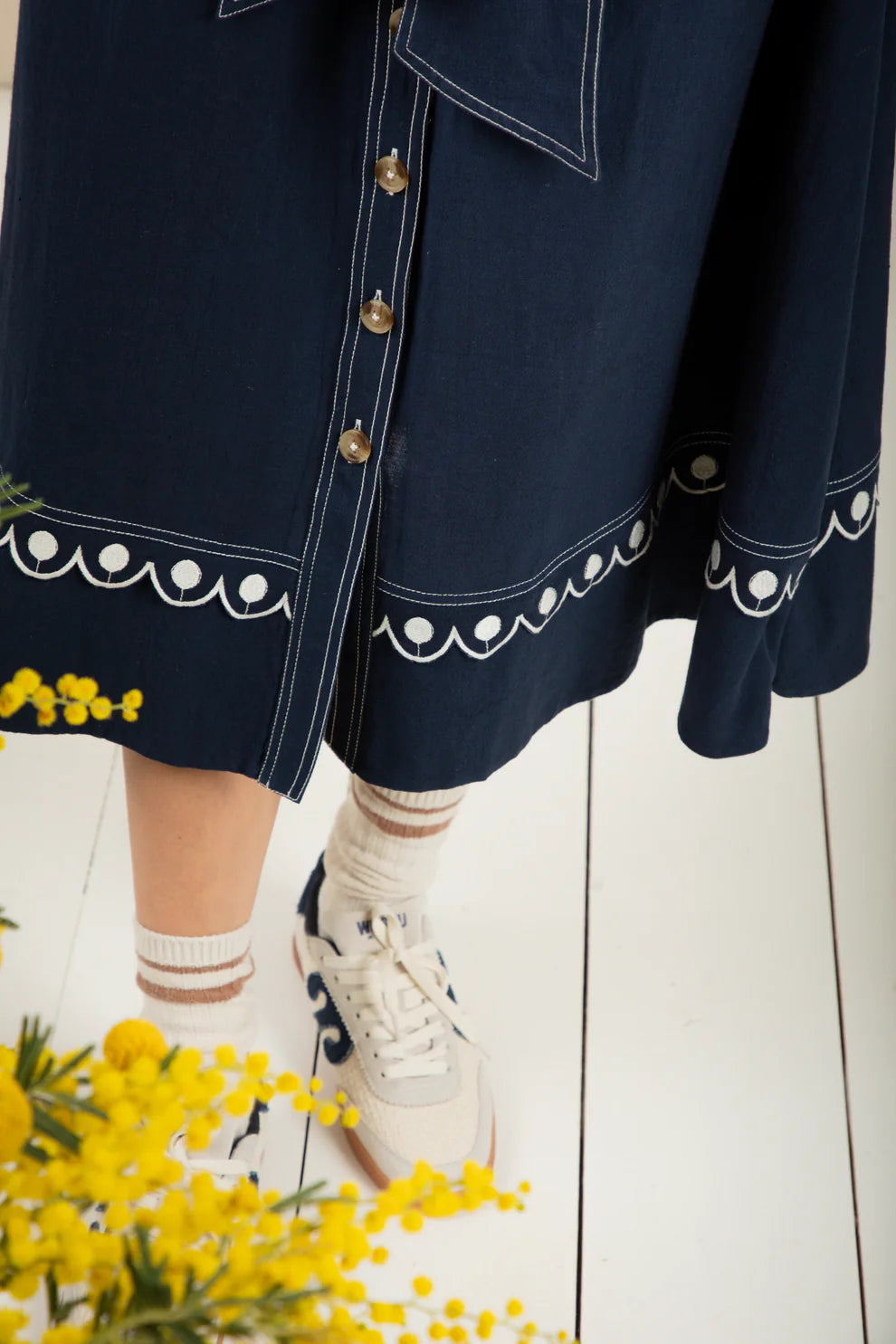 BONTE Andie Dress in Navy