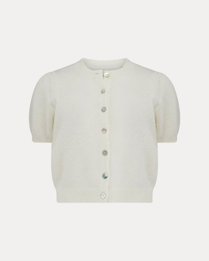 DÔEN Anisa Cardigan in Ivory